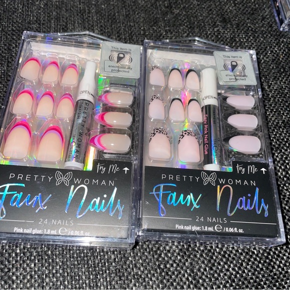 PRETTY WOMAN "TRY ME" FAUX NAILS - 2 packs - Picture 2 of 5